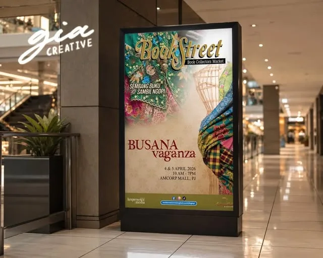 Bonda Street Busana Vaganza — Event Poster by GIA Creative