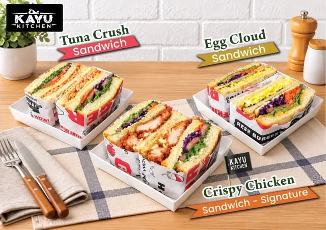 Kayu Kitchen Sandwiches — Social Media by GIA Creative