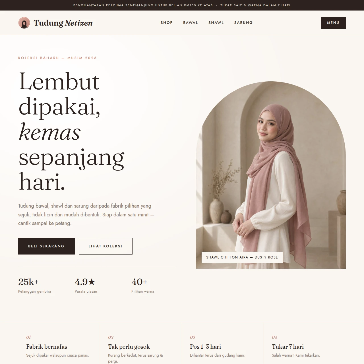 Tudung Netizen online store